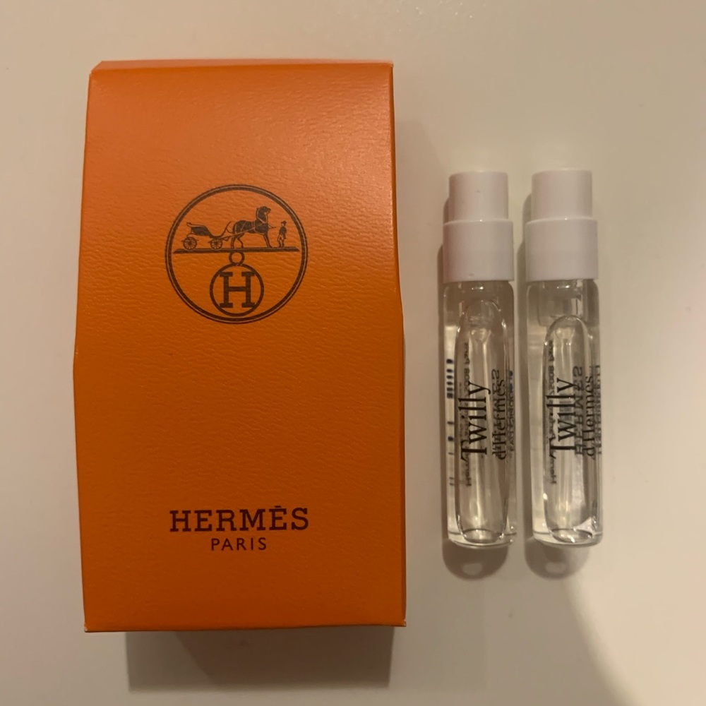 New Release Twilly d’Hermes Eau Ginger Sample Pair